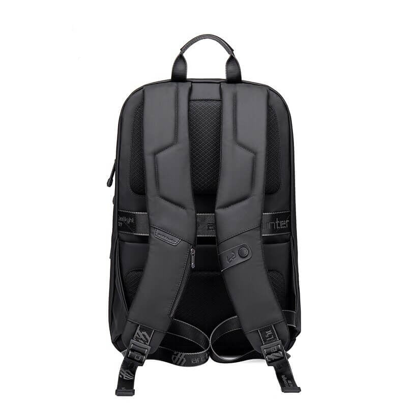 Versatile unisex water-resistant travel & commuting backpack, multi-compartment laptop bag for daily use.
