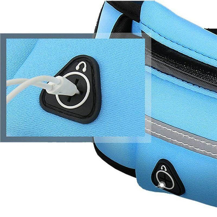 1+1 FREE offer: Unisex water-resistant running waist belt for phone & travel essentials.