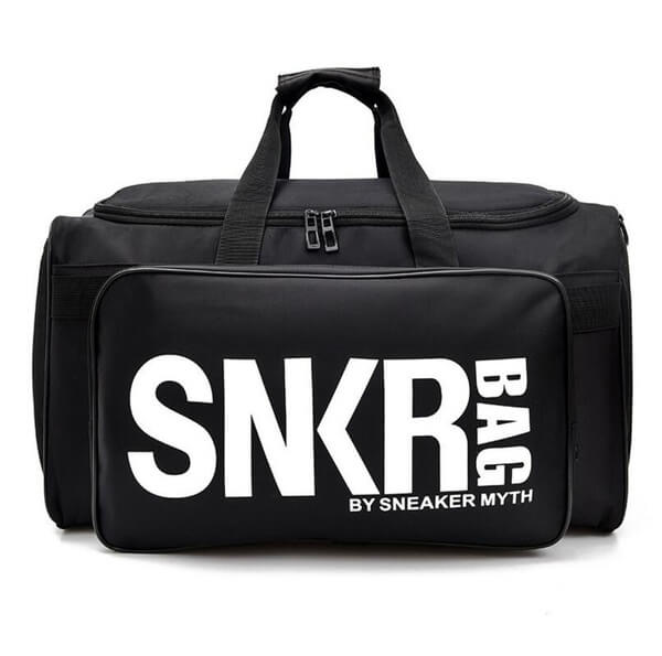 Lightweight multi-compartment sneaker travel bag, water-resistant for all your gear.