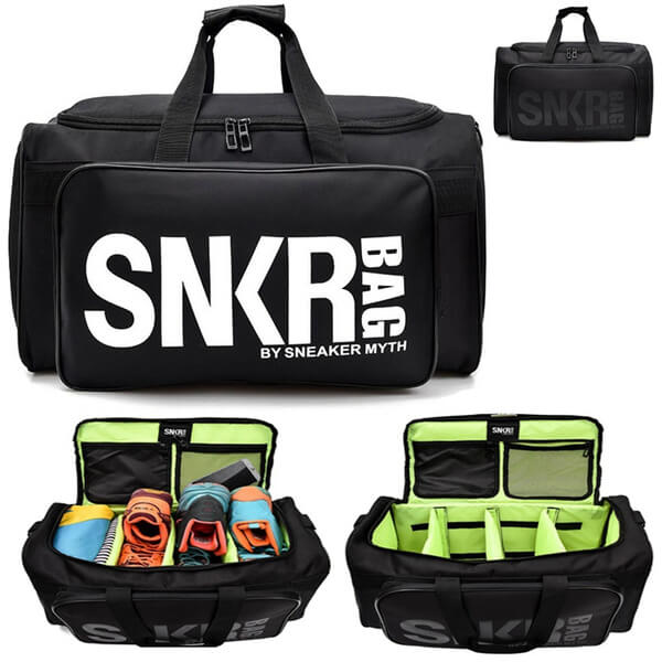 Waterproof travel bag for shoes and accessories, perfect for gym, sports, or travel.