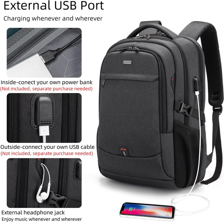 Modern unisex laptop bag with organized storage & water-resistant fabric.