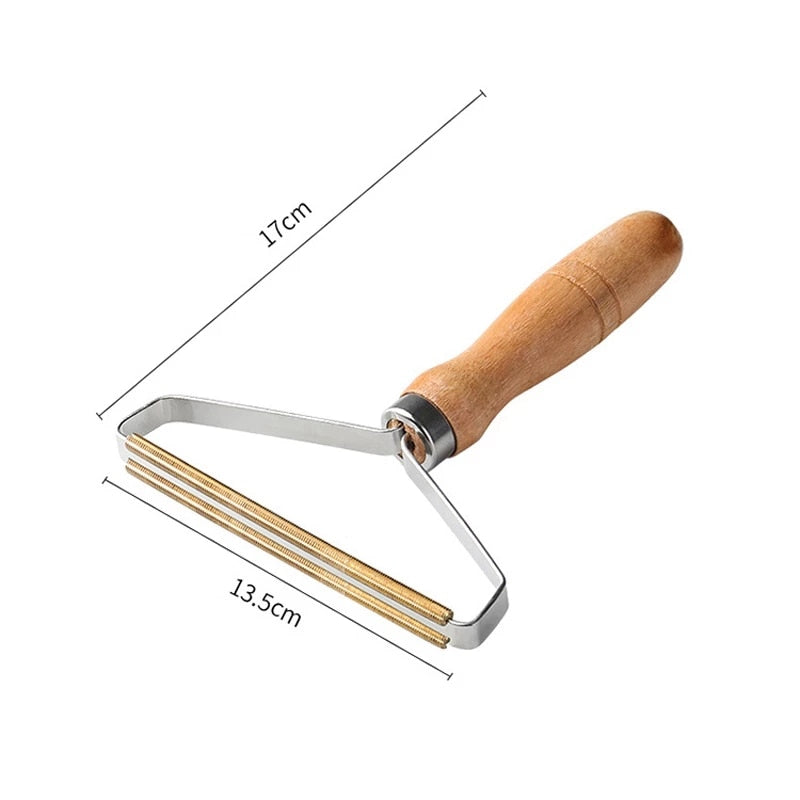 Handheld universal lint and pet hair removal tool. Durable, reusable fabric cleaner for home, car, and furniture.