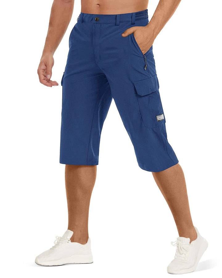 Women's activewear cargo shorts, quick-dry & lightweight, designed for outdoor performance & casual comfort.