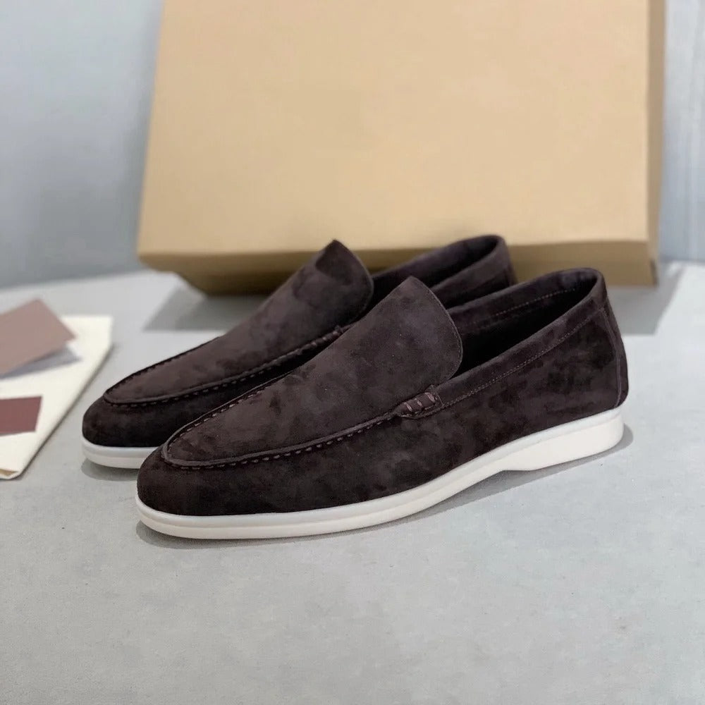 Comfortable women's flats: stylish slip-on loafers for effortless daily wear and elegant style.