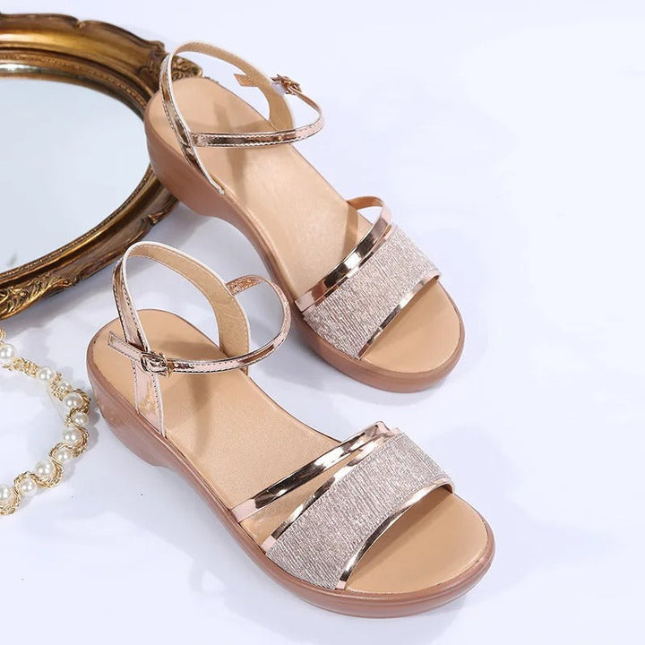 Versatile women's orthopedic wedge sandals for ultimate comfort, foot support, and stylish everyday wear.