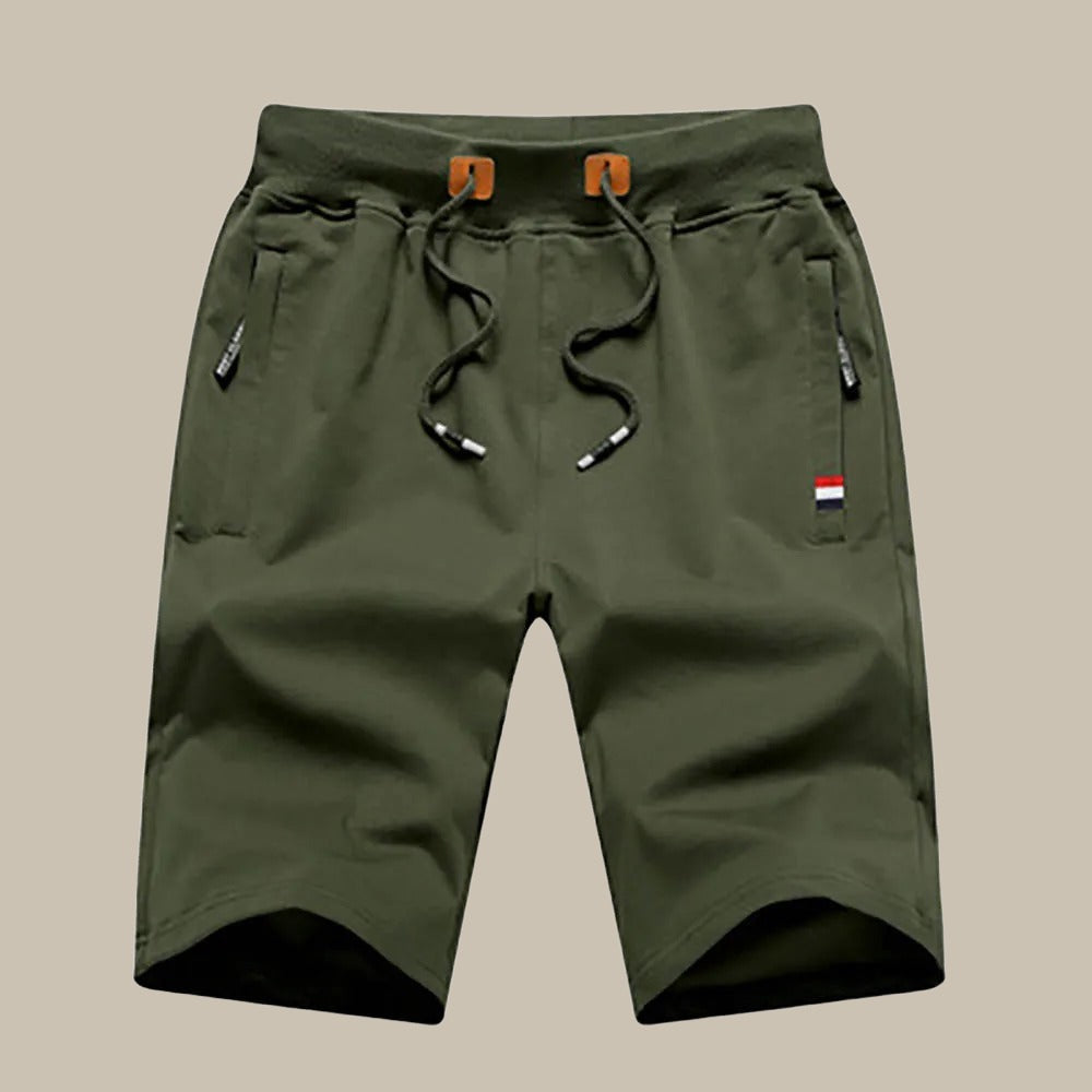 Men's versatile athletic shorts, great for sports, running, gym, or casual summer comfort. Essential active wear.