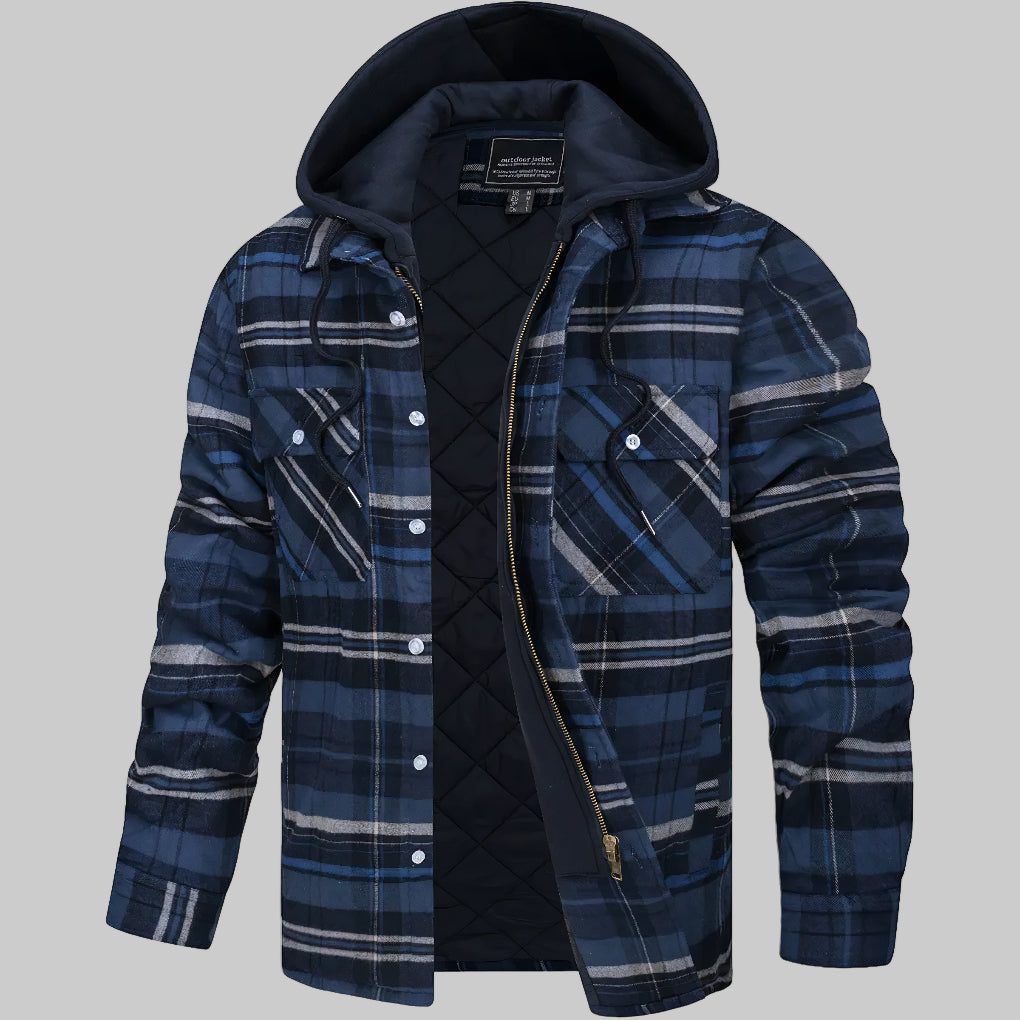 Modern men's New4 autumn jacket. Elegant and versatile lightweight outerwear for smart casual fall fashion.