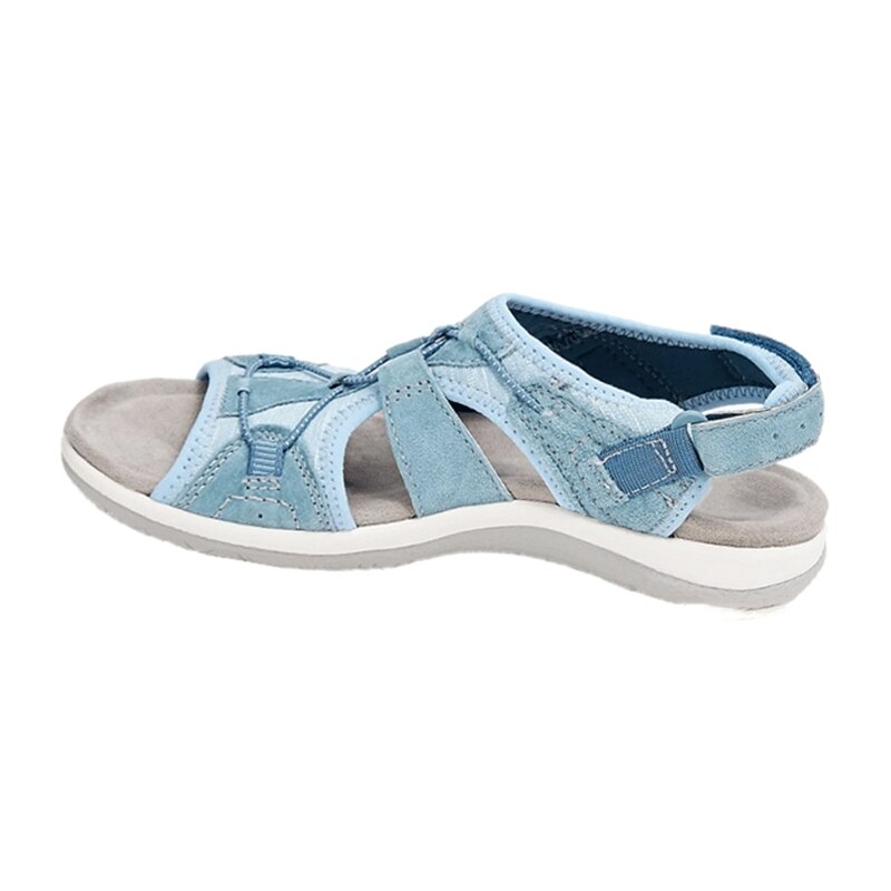 Summer comfort sandals for women, providing orthopedic arch support & foot pain relief.
