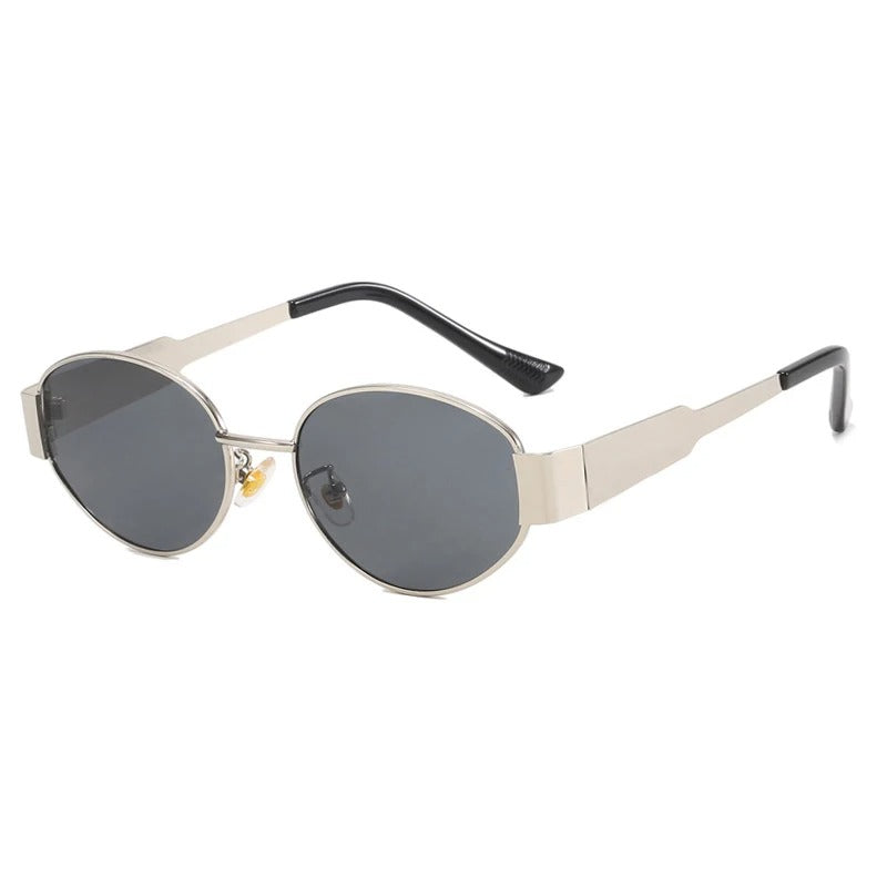 Premium women's oval sunglasses, a stylish fashion accessory for ultimate UV protection.