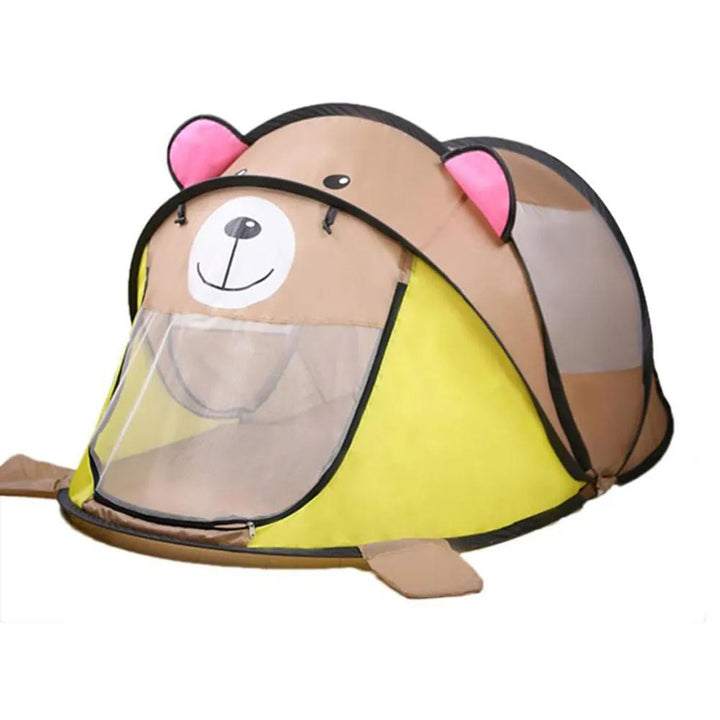Portable animal pop-up play tent, a great child's gift for imaginative indoor & outdoor playtime.