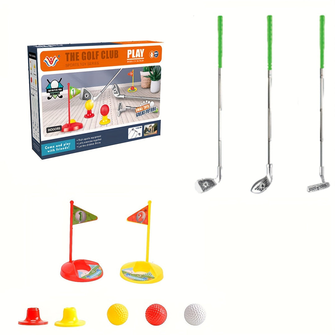 Awesome kids golf set, a great sports toy gift for children to improve motor skills and enjoy active indoor/outdoor play.