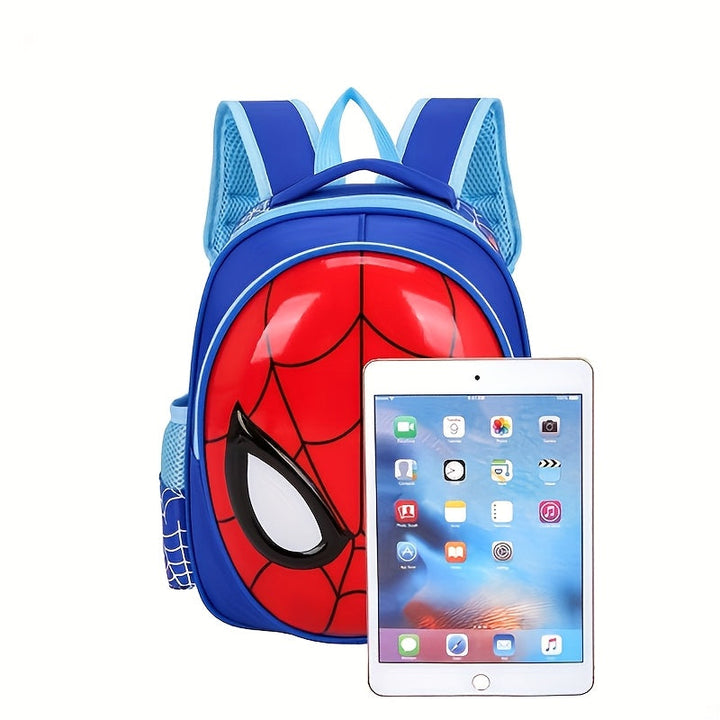 Cool Spider-Man boys' adventure backpack, featuring favorite superhero for school and play.