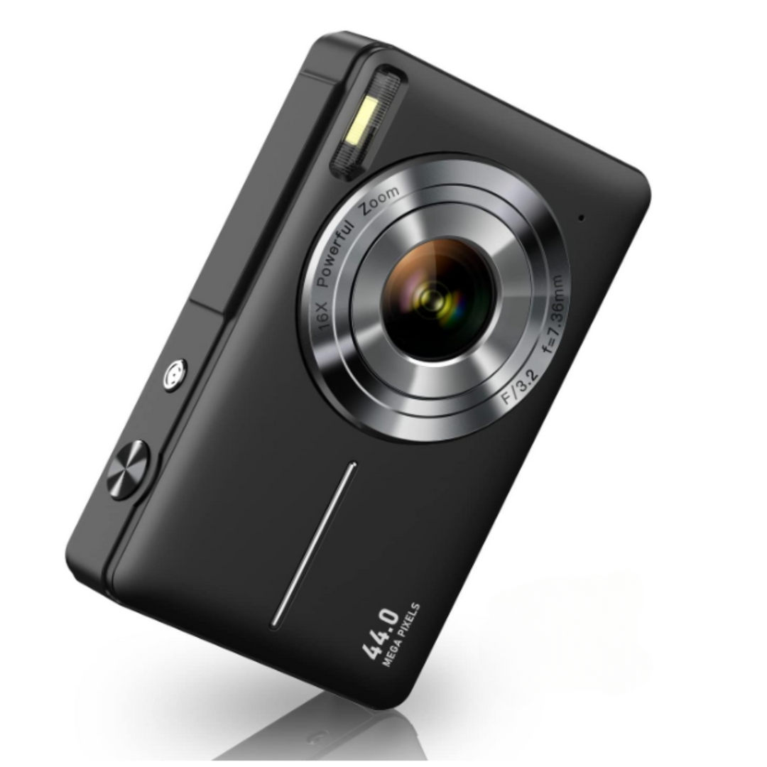 Vintage 1080p digital camera, perfect for capturing retro photography and nostalgic memories.