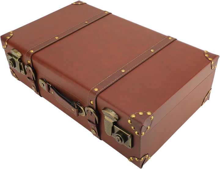 Vintage heritage brown leather carry-on bag. Unisex overnight travel luggage with classic design.