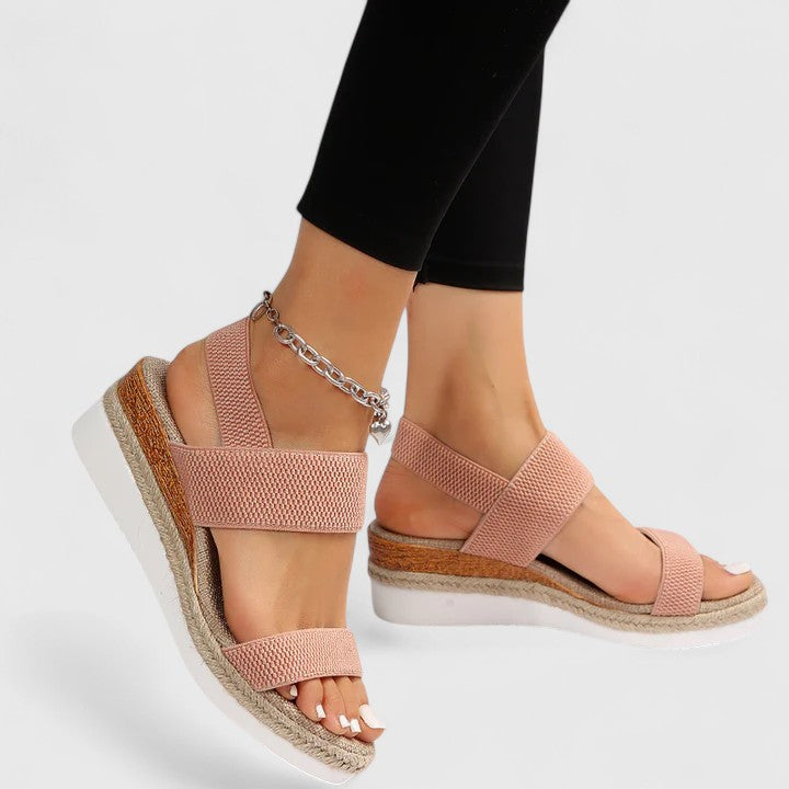 Everyday women's orthopaedic sandals for arch support, alleviating foot pain & enhancing summer comfort.