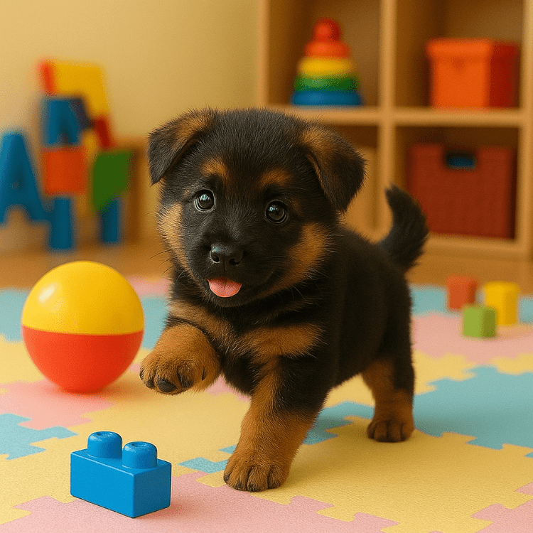 Best children's gift: an interactive robot dog toy with realistic movements & sounds.