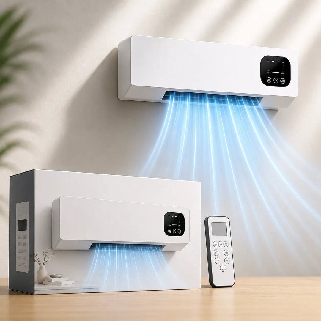 2000W wall-mounted air conditioner for efficient home cooling. Perfect climate control and comfort.