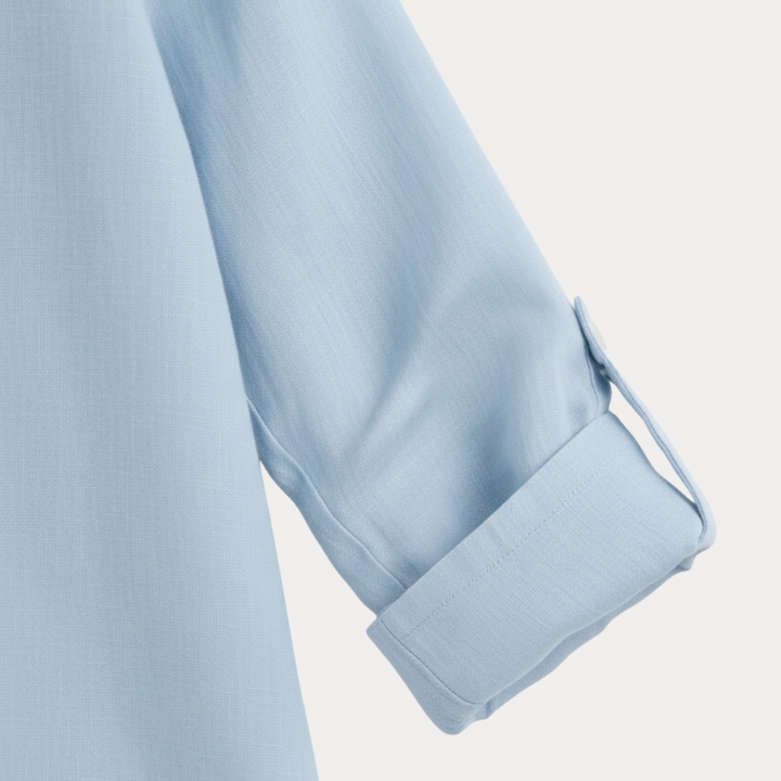 Comfortable women's classic button-up shirt, perfect for stylish casual or office looks.