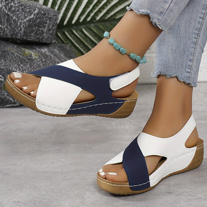 Women's comfortable hiking sandals with adjustable straps, perfect for outdoor adventures & long walks.