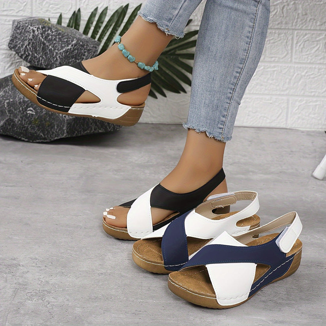 Stylish women's walking sandals, offering superb support for summer hikes, travel & casual wear.