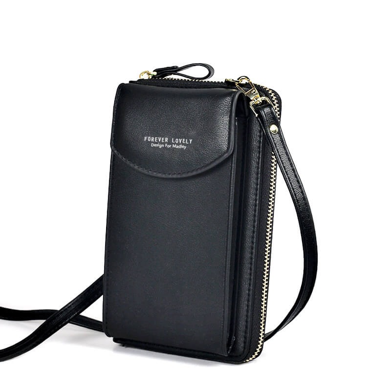 Women's versatile compact PU leather shoulder bag, perfect for various occasions.