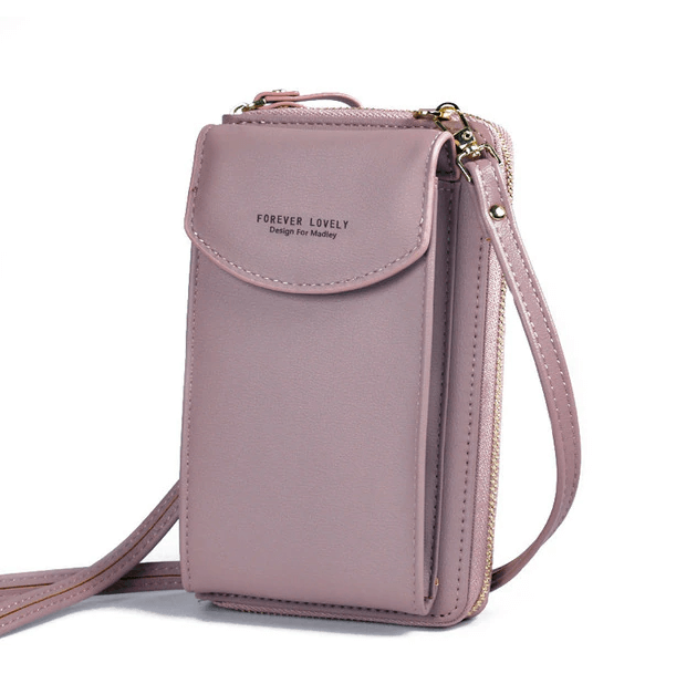 Durable PU leather women's shoulder bag, compact & practical with an adjustable strap.