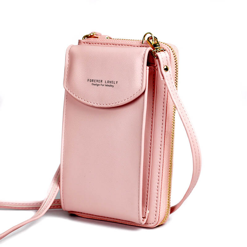 Everyday women's compact PU leather crossbody bag, fashionable & convenient.
