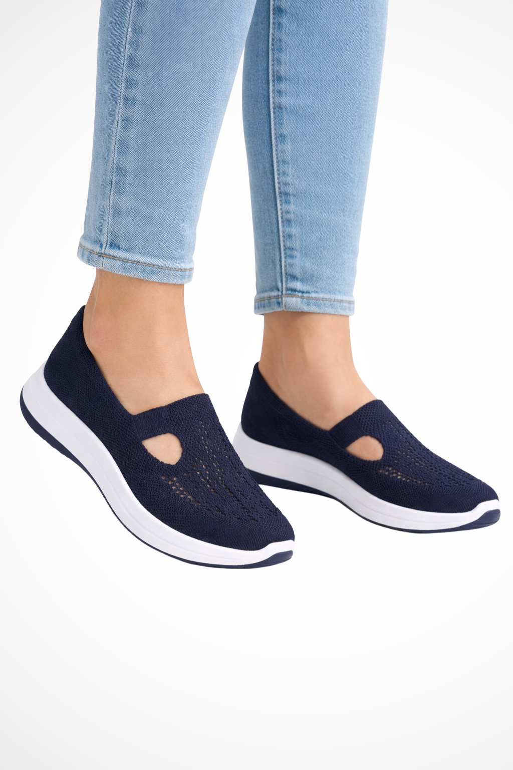 Women's Cordelia Slip On Casual Trainers for everyday comfort and easy wear.