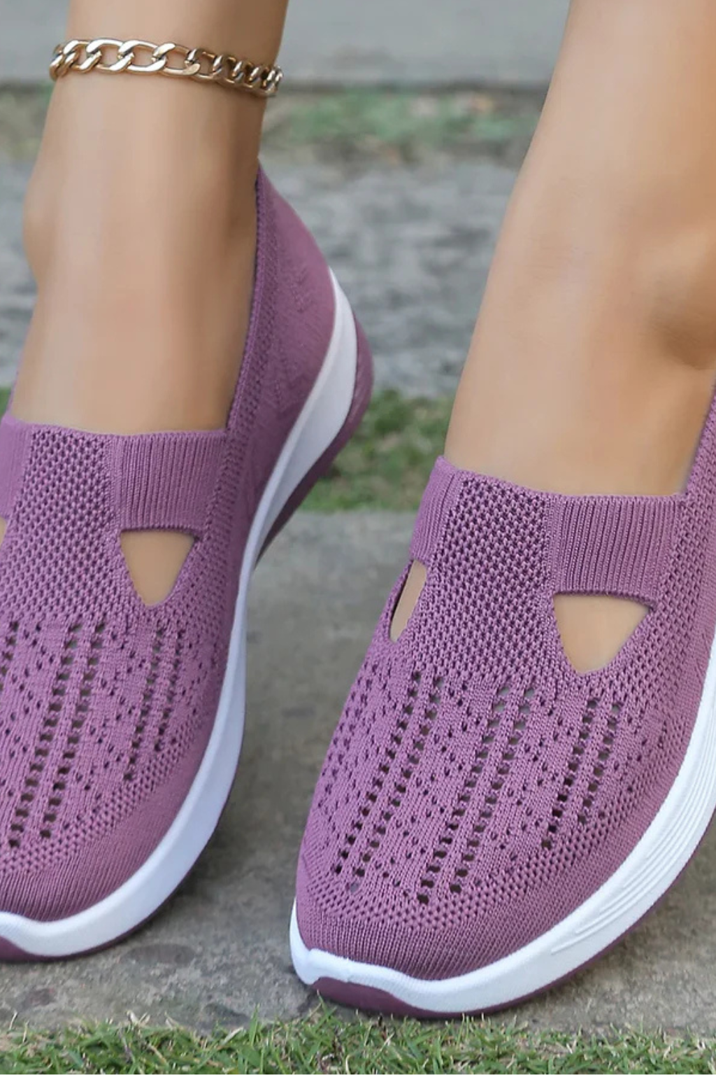 Everyday women's Cordelia slip-on trainers, lightweight and comfortable for walking.