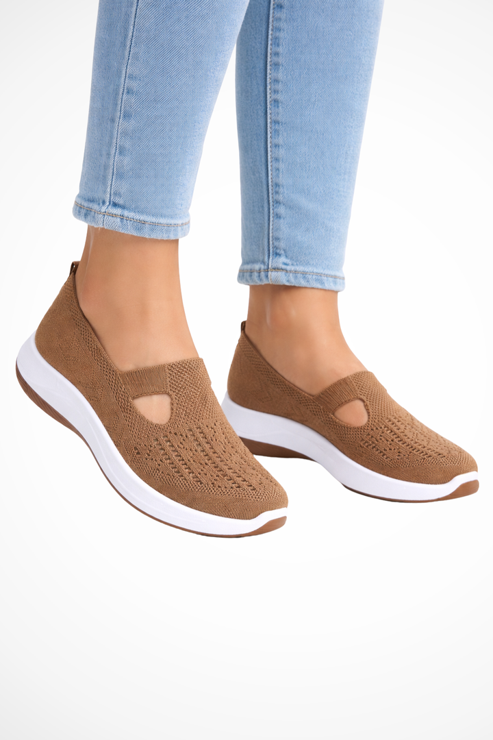 Fashionable women's slip-on sneakers, Cordelia design for comfortable casual everyday wear.