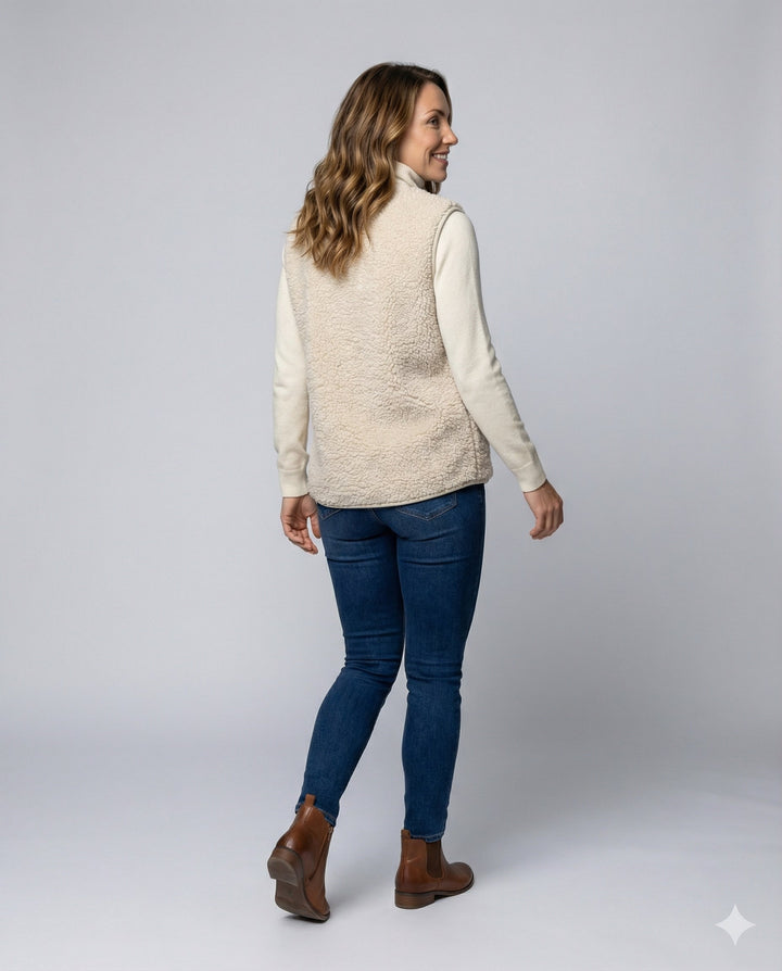 Women's comfortable and versatile khaki essential, perfect for layering and everyday chic elegance.