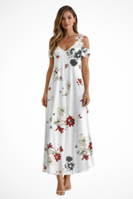 White Bohemian Floral