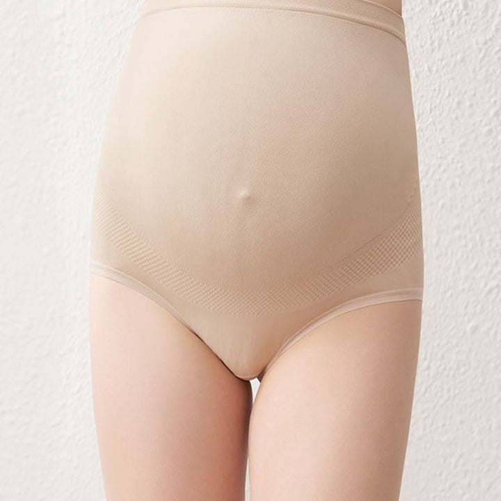 Soft high-waist maternity underwear for women, designed to provide essential pregnancy and postpartum abdominal support.