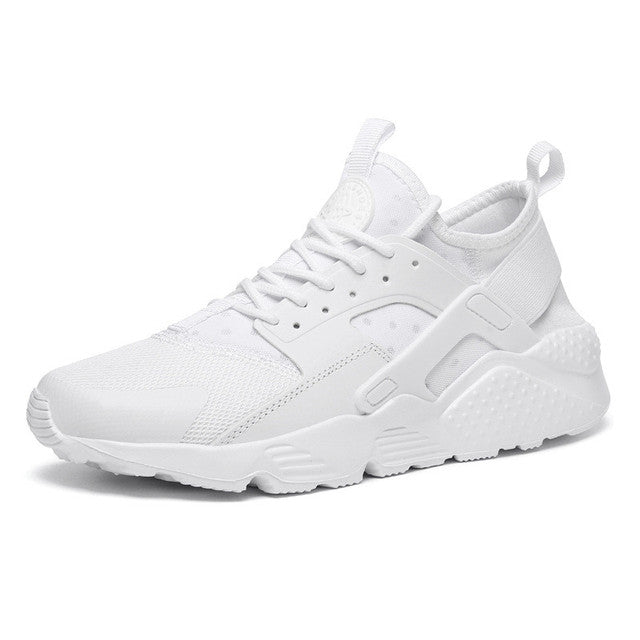 Fashionable women's Huarache sneakers, offering breathable & lightweight comfort for casual and active wear.