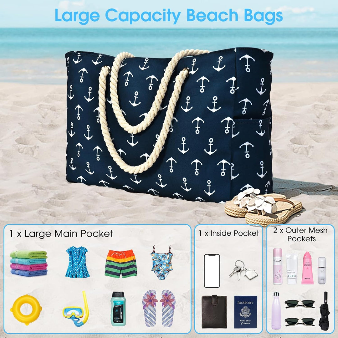 Large spacious waterproof tote for women's daily life.