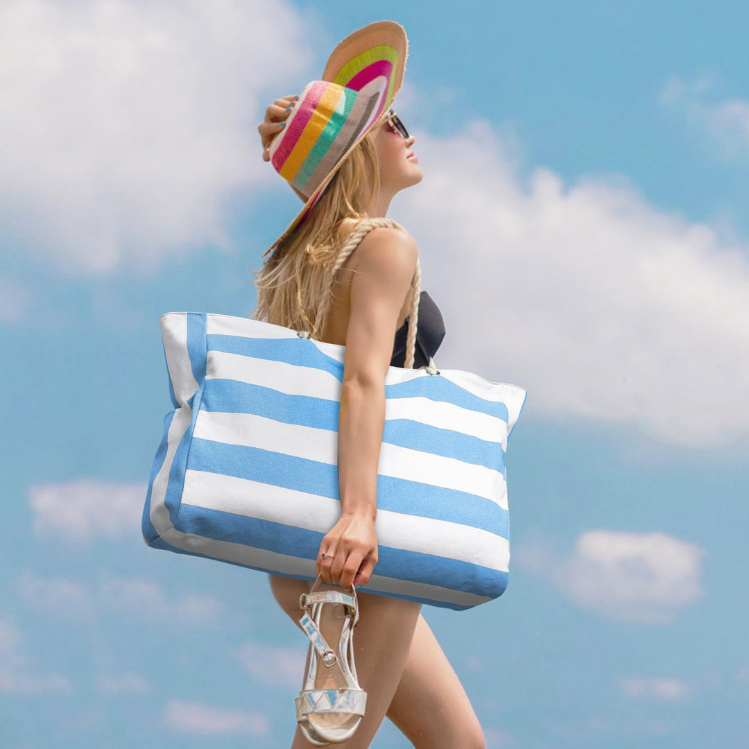 Women's large waterproof bag, durable for heavy loads.