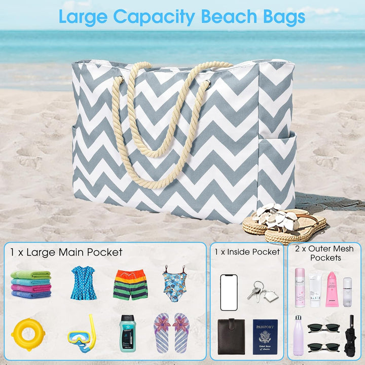 Women's large waterproof bag, versatile for any weather.