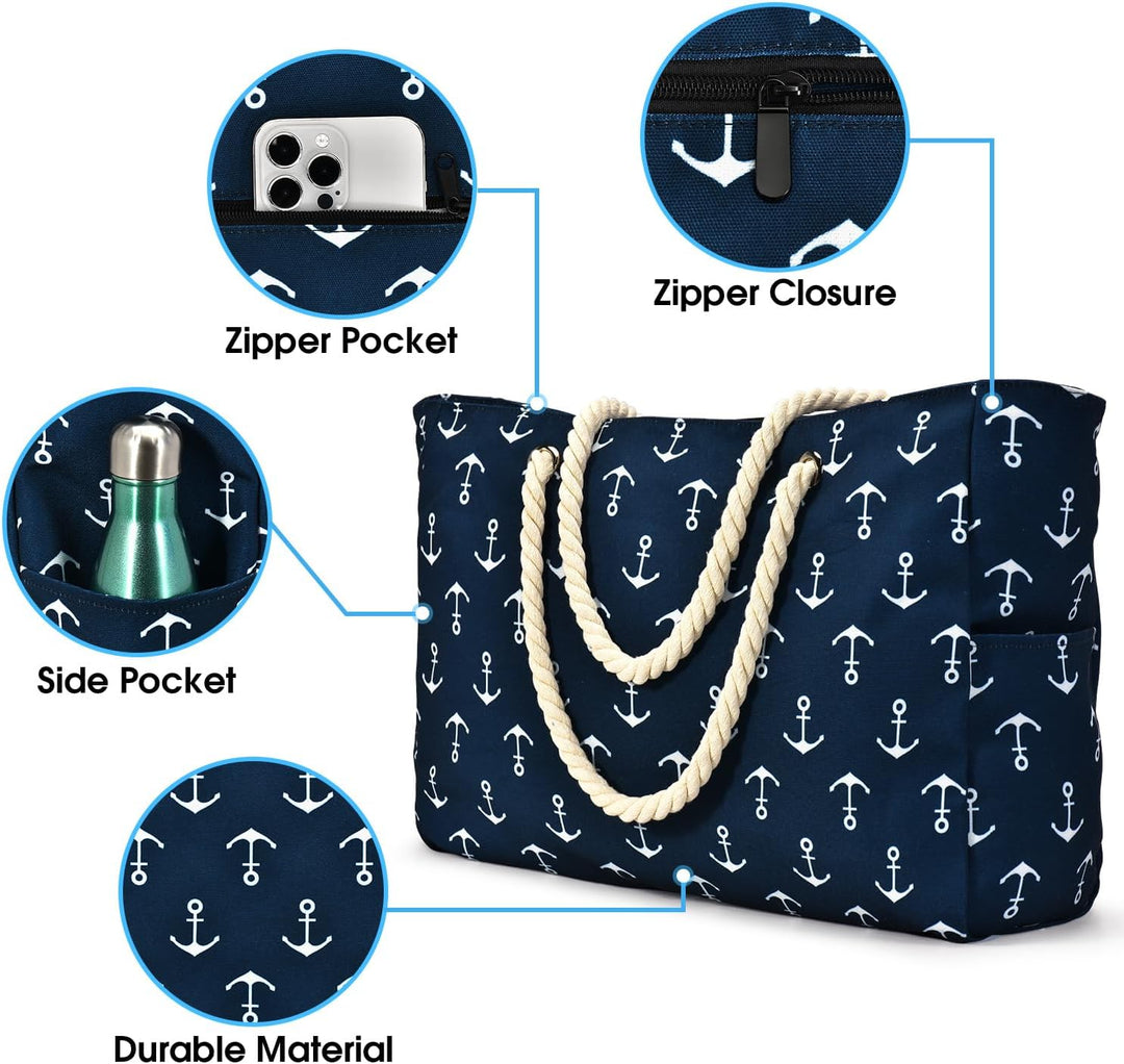 Stylish waterproof tote bag for women, sleek & functional.