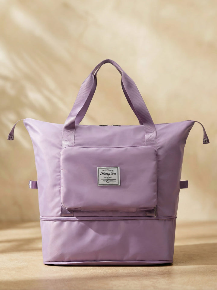 Women's Lightweight Waterproof Expandable Weekender Travel Bag. Perfect carry-on luggage for overnight trips.