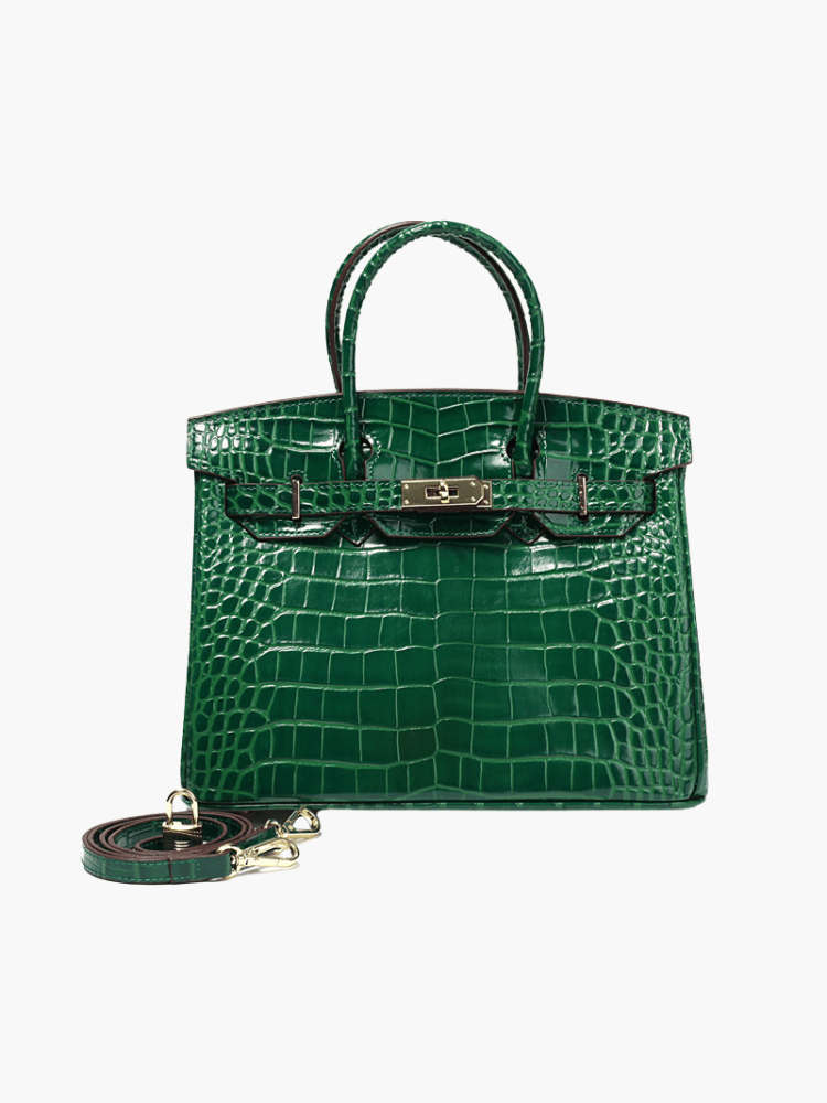 Women's elegant genuine leather purse, a luxury classic for everyday chic.