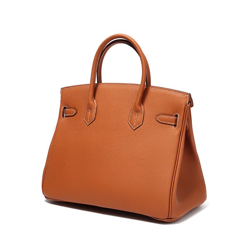 Genuine leather women's handbag, chic accessory with designer quality.