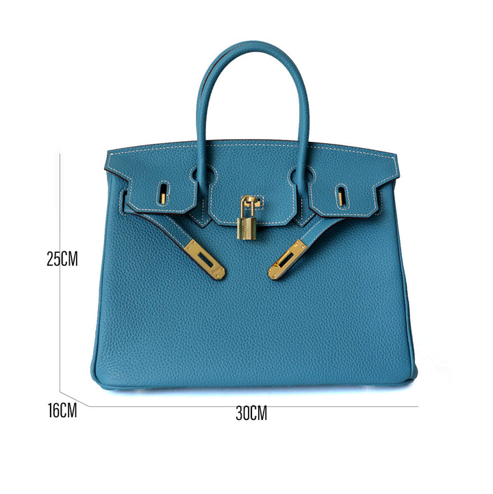 Premium genuine leather everyday carry, elegant luxury for women.