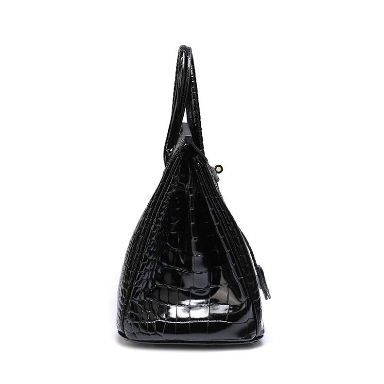 Women's elegant genuine leather purse, a luxury classic everyday accessory.