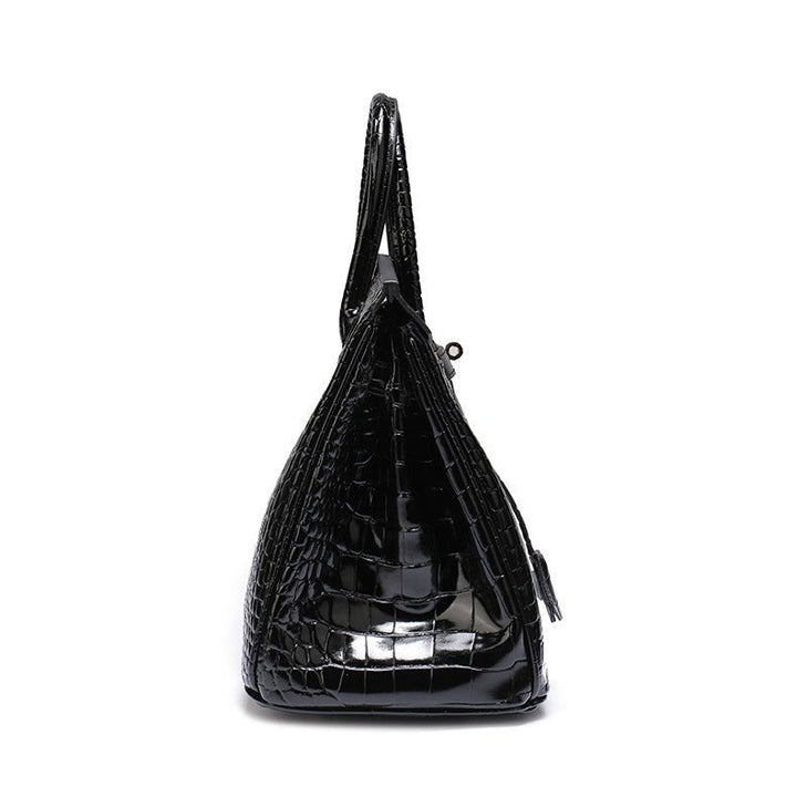 Women's elegant genuine leather purse, a luxury classic everyday accessory.