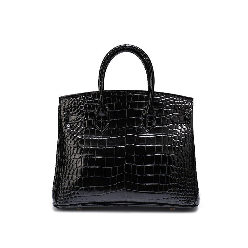 Versatile genuine leather shoulder bag, luxury style for daily carry.