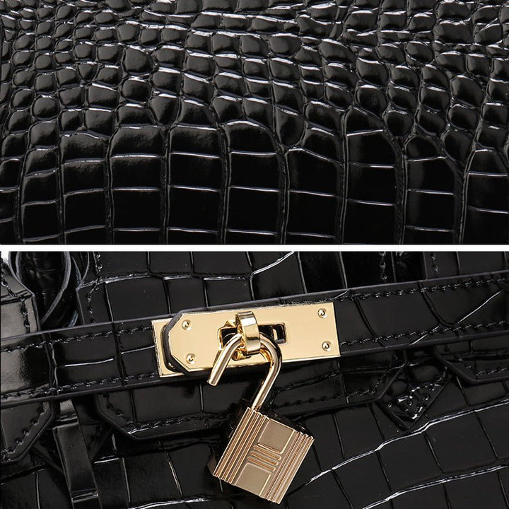 Luxury genuine leather everyday carry, elegant women's classic bag.
