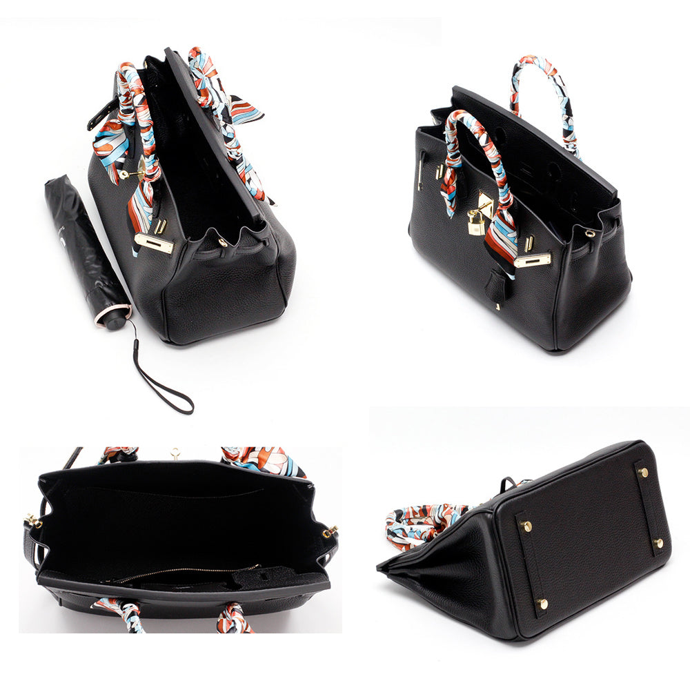 Timeless genuine leather luxury purse, perfect for elegant daily carry.