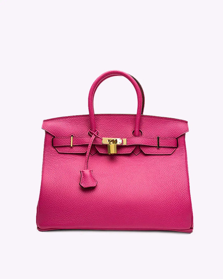 Classic women's genuine leather shoulder bag, a chic and practical luxury purse.