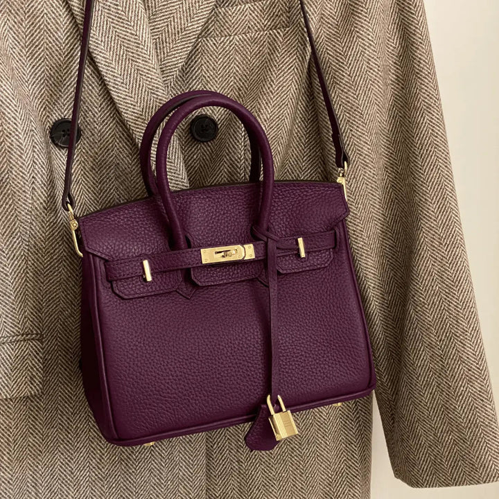 Elegant women's genuine leather purse, designer quality everyday chic.