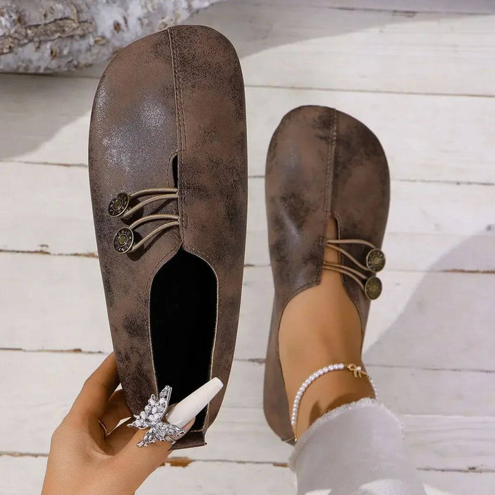 Women's comfortable orthopedic shoes with arch support, perfect for walking & daily foot health.